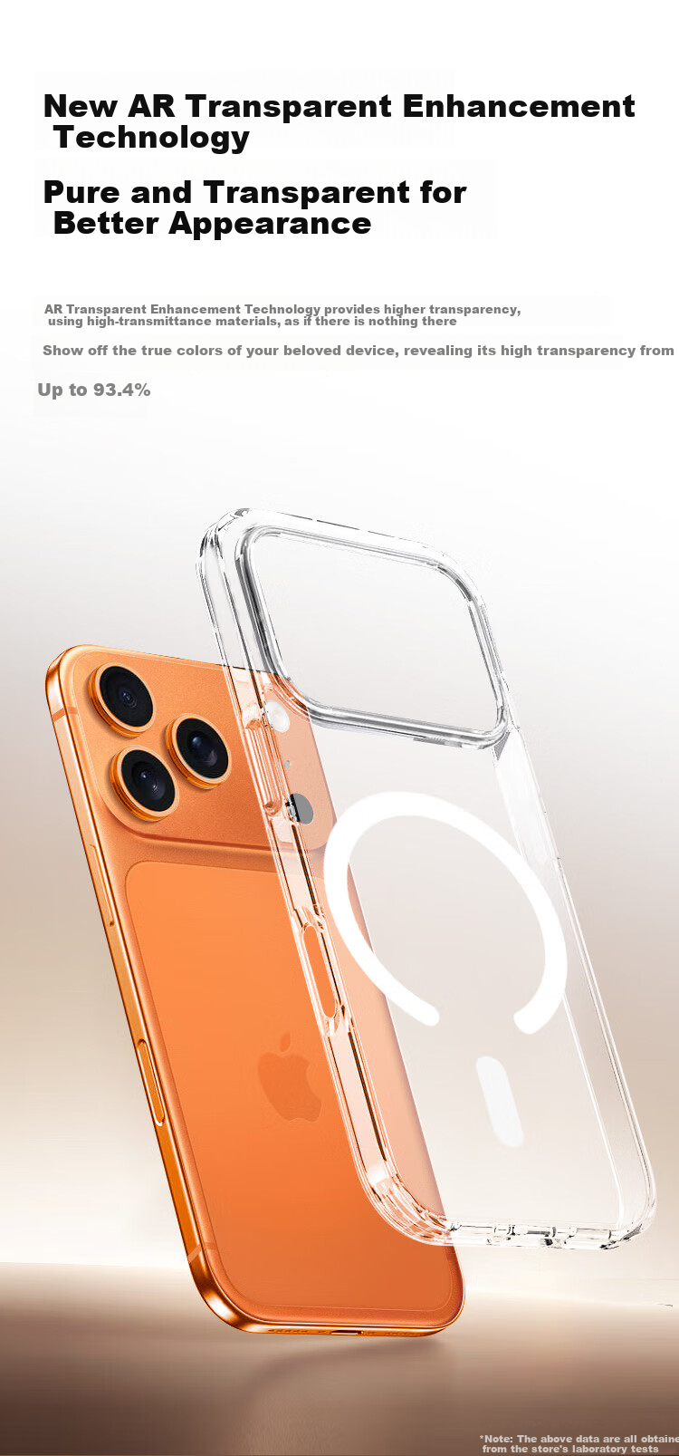 Чехол для iPhone 17 Pro KOOLIFE, защитный, с поддержкой MagSafe, ультратонкий, прозрачный