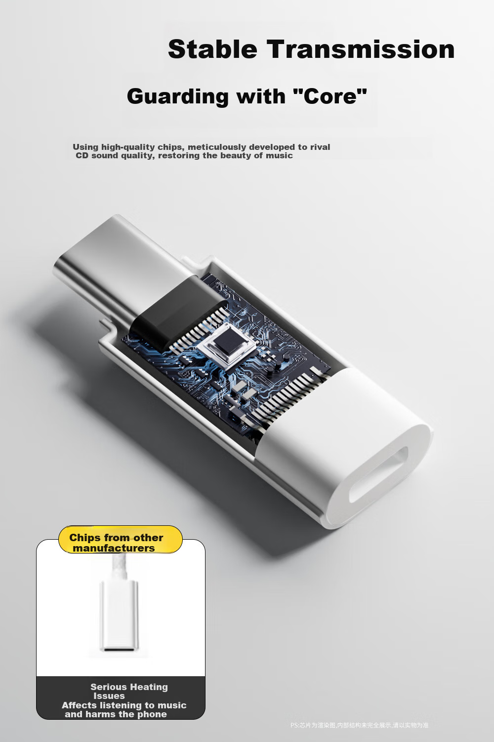 Переходник LinkStone Lightning на Type-C для наушников, для iPhone 15/16/17, Huawei, Xiaomi, iPad, ноутбуков, с поддержкой громкости и звонков