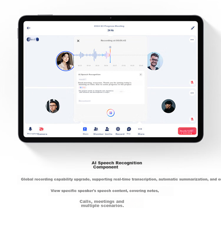 Планшет MI Pad 7, 11.2-дюймовый, 3.2K, Snapdragon, Pengpai OS2, 12+256GB, Черный