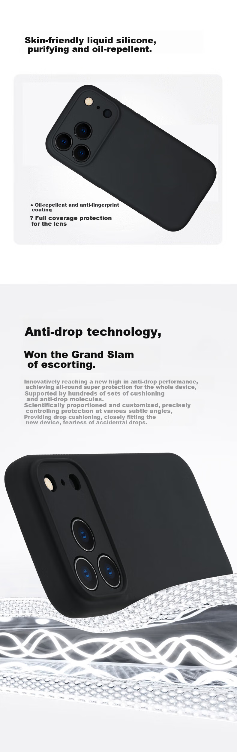 Чехол для телефона Sihuanke для iPhone 17, новый дизайн из жидкого силикона, премиальное ощущение, полная защита с интегрированной кнопкой Ai, античный белый