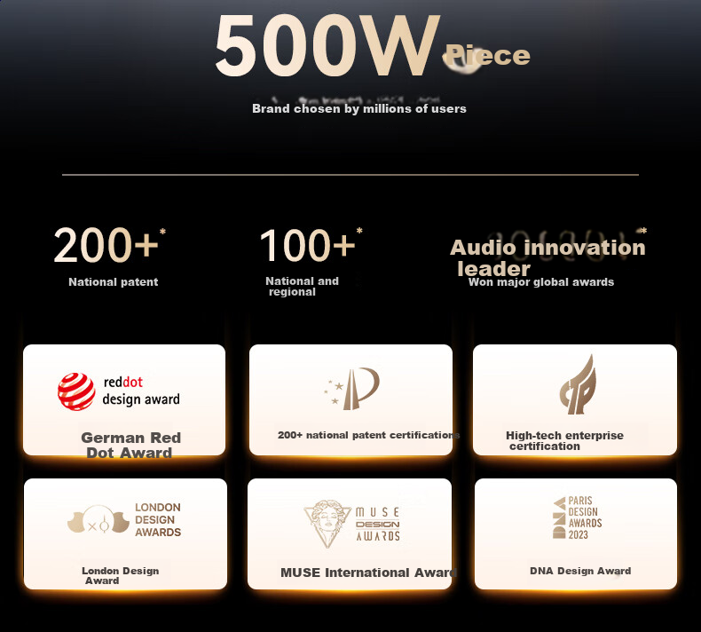 Беспроводные наушники SANAG Saina S6S Ultra с костной проводимостью, Bluetooth 5.3, спортивные, с шумоподавлением, водонепроницаемые, с микрофоном, золотистые