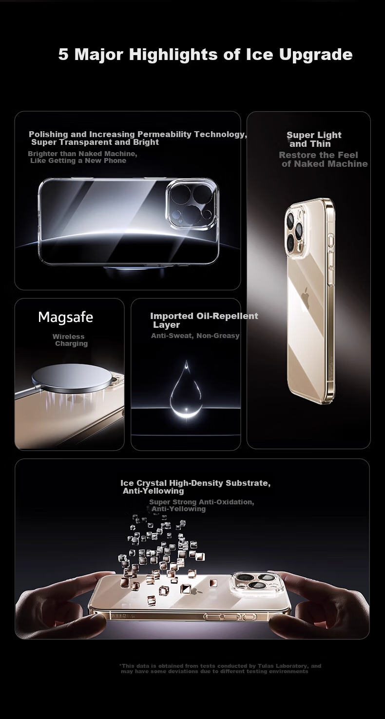 Чехол для iPhone 17 Pro Max TORRAS, защита всей камеры, ультратонкий, противоударный, прозрачный