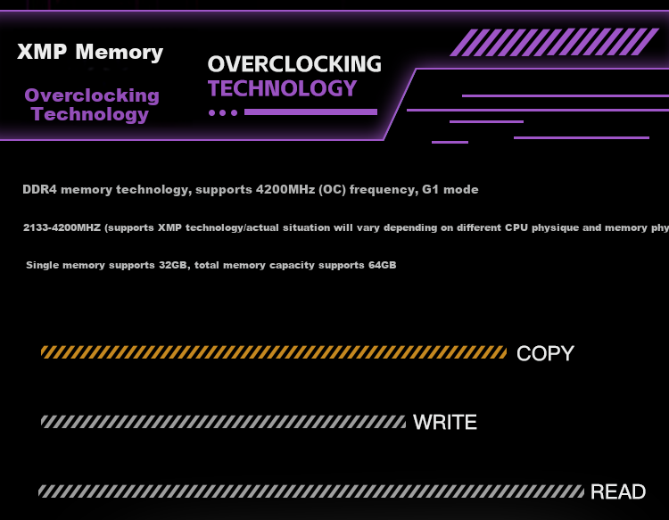 Материнская плата JGINYUE B760M GAMING, DDR4, LGA 1700