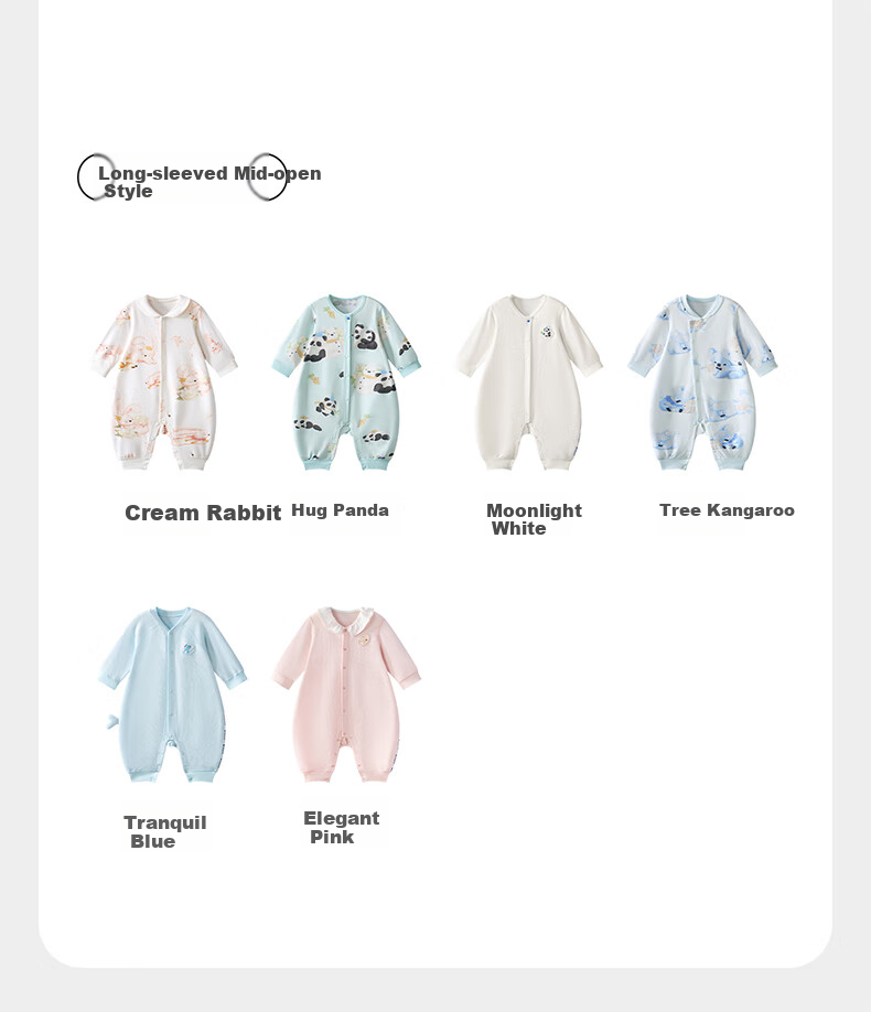 Детский комбинезон Babycare Camellia, весенняя новинка, боди для новорожденных, одежда для малышей, лунный белый, 90 см