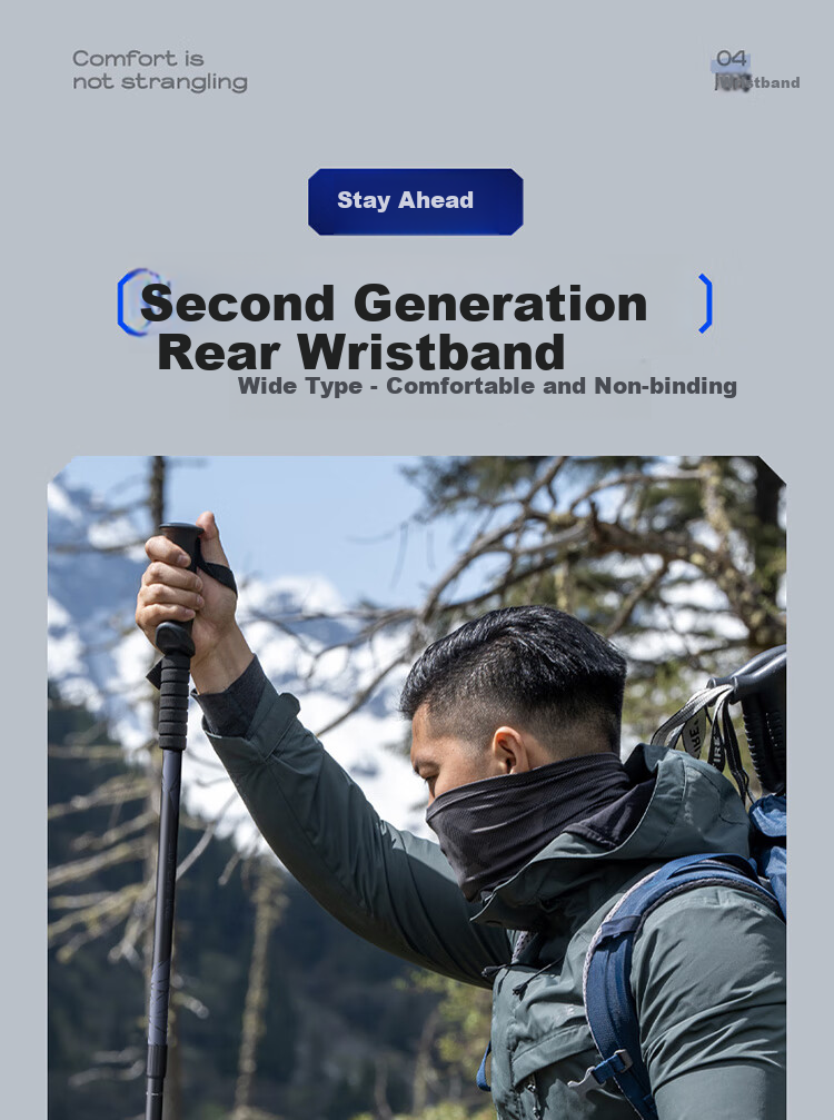 Треккинговые палки SupFire Outdoor Hiking Pole, алюминиевый сплав, телескопические, для детей и пожилых, легкие, с амортизацией, для походов и альпинизма