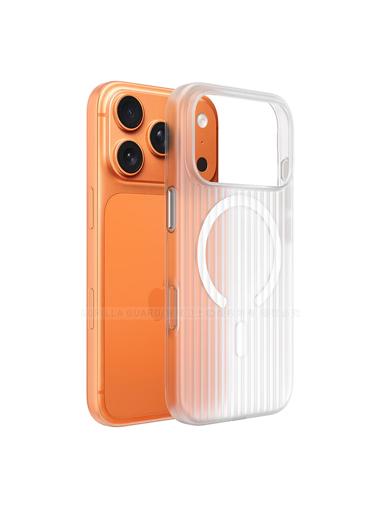 Чехол для телефона Xingqiuweishi Premium Anti-Fingerprint, совместимый с Apple iPhone 17 Pro, магнитный, ультратонкий, с защитой от падений, белый