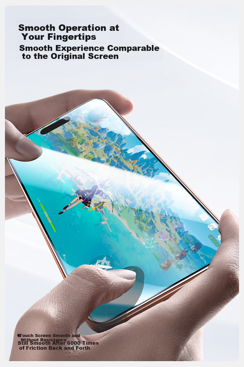 Защитное стекло SmartDevil для Apple iPhone 17 Pro Max, антишпионское, противоударное, полноэкранное, 1 шт.