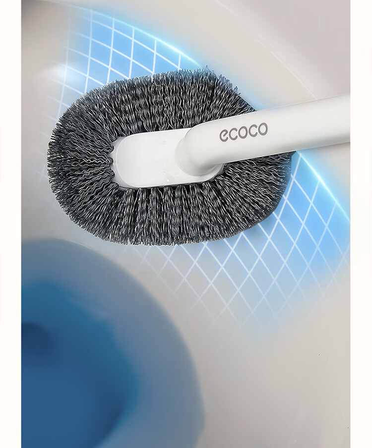 Экологичная настенная щетка для унитаза Ecoco 25044, бытовой инструмент для чистки без мертвых углов, модель 2025 года