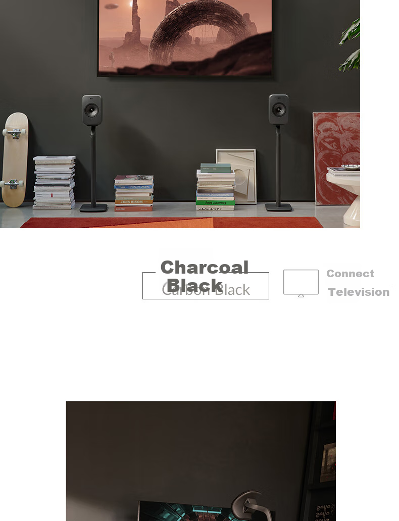 KEF LSX II LT Light Luxury Edition - беспроводная акустическая система Hi-Fi 2.0, стерео, Bluetooth, Wi-Fi, Rock White