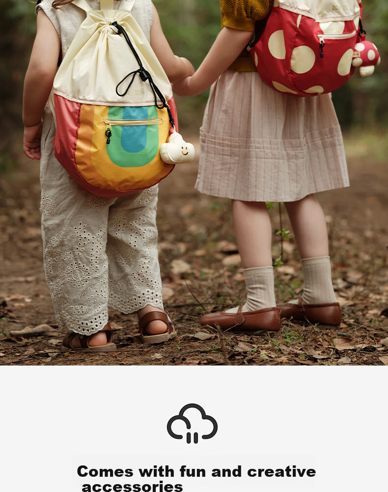 Детский рюкзак Zoy Zoii, для детей 3-6 лет, для путешествий, водостойкий, легкий рюкзак на каждый день