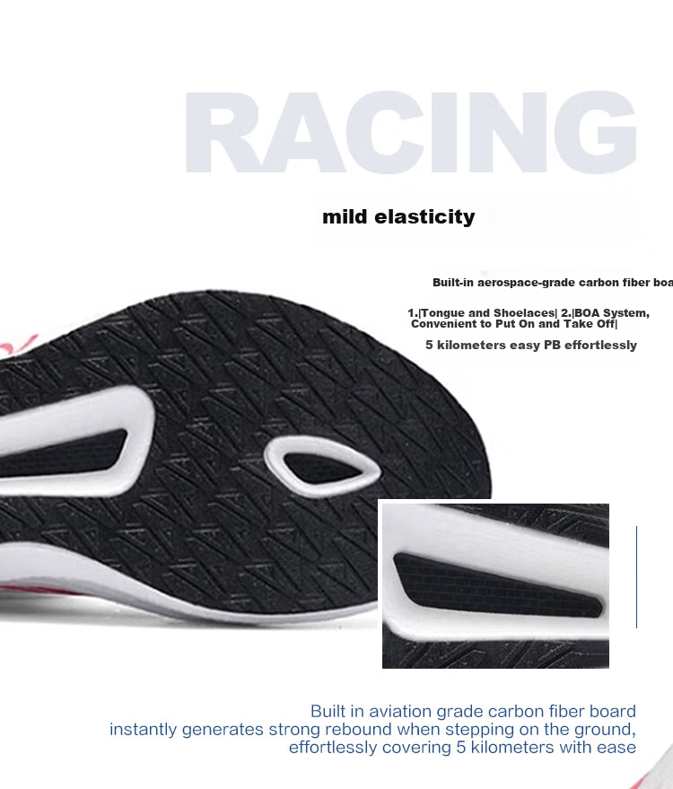 Кроссовки Tcellars Running Shoes, мужские кроссовки для бега, модель Qian Niao Fen, размер 37, цвет Тысяча птиц розовый