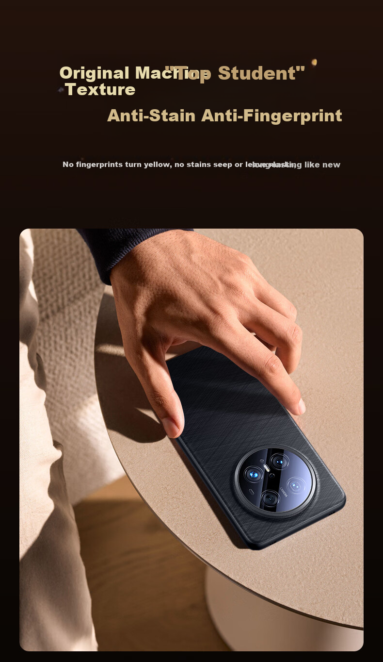 Чехол для Huawei Mate 70 Pro Mofei, кожаный, противоударный, с защитой камеры, черный