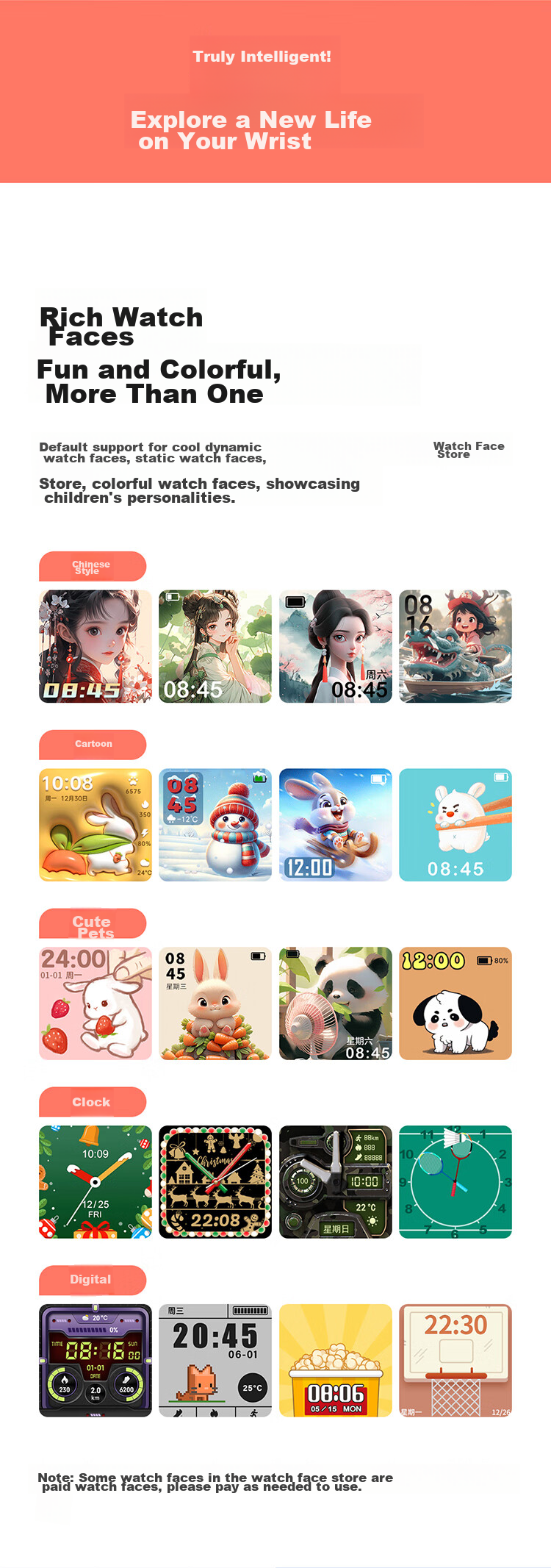 Детские умные часы MI Mitu Children's Learning Watch 7X Синие с HD двойной камерой, большим экраном, позиционированием по этажам, водонепроницаемые, поддержка WeChat, для школьников