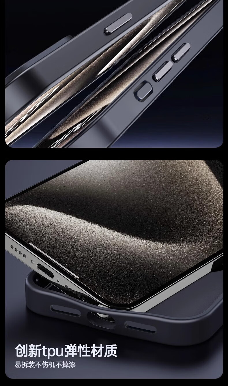 Чехол ZHIWEISHI для Apple iPhone 17 Pro Max, Skin-Feel Magnetic, защитный, ультратонкий, противоударный, матовый, дымчато-серый