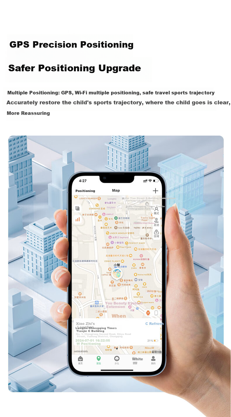 Детские умные часы Ozing с функцией видеозвонка, GPS, 4G, водонепроницаемые