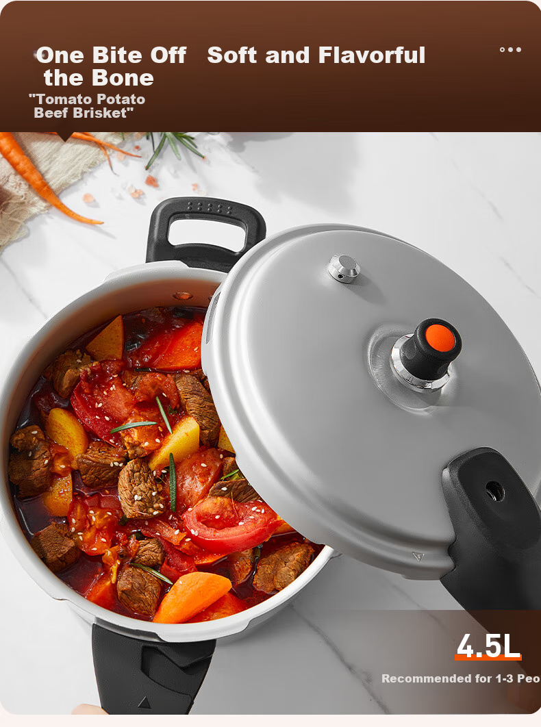 Скороварка SUPOR Good Helper, 7.5 л, алюминиевый сплав, с корзиной для пароварки, 24 см, для газовых плит