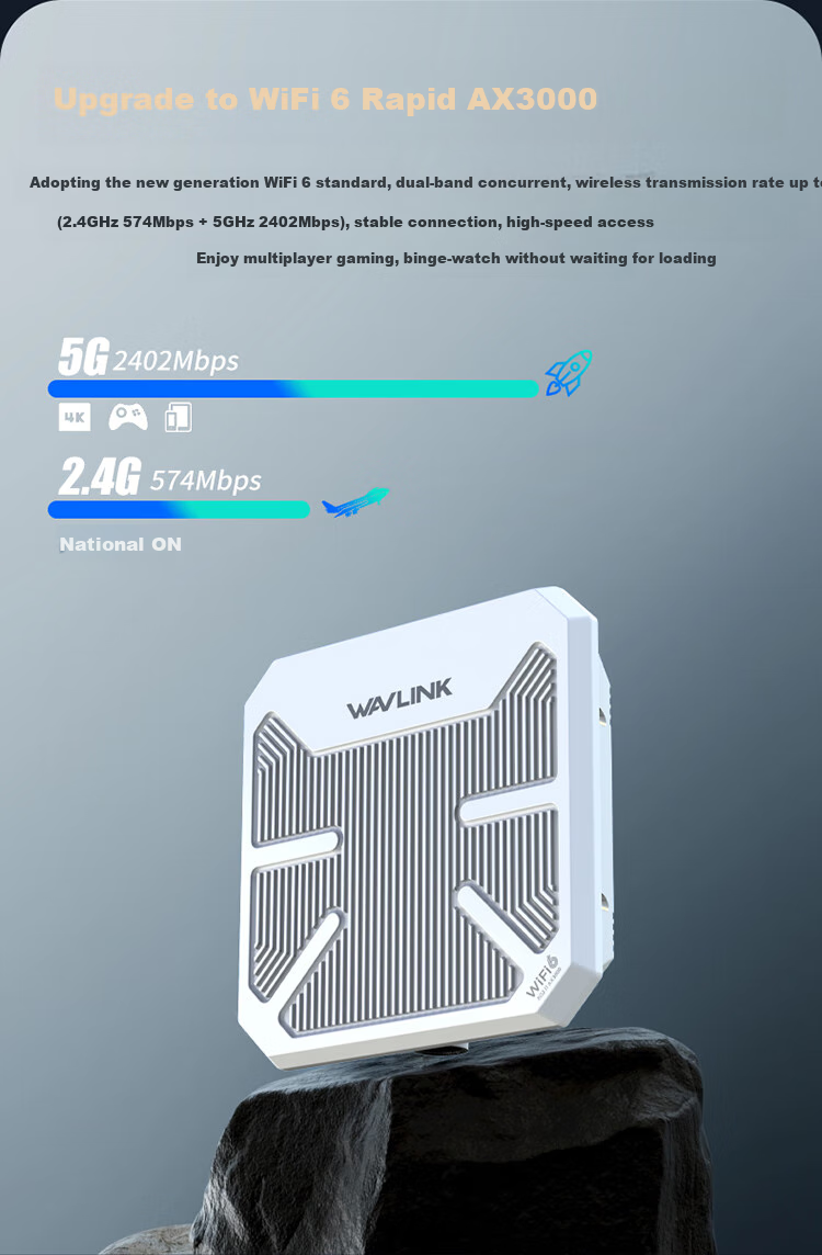 Wi-Fi 6 наружный роутер