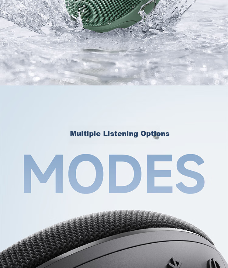 MI REDMI Bluetooth Speaker 2 Green - портативная Bluetooth-колонка с защитой от пыли и воды IP67, долгим временем работы и слотом для карт памяти