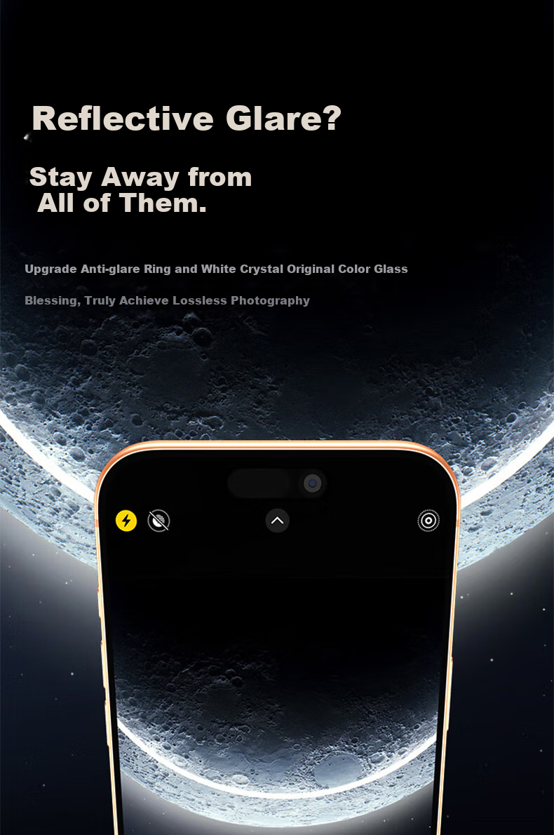 Защитная пленка для камеры LLUNC Eagle Eye для iPhone 17 Air, ультратонкая, высокая четкость, устойчивая к царапинам, противоударная, прозрачная
