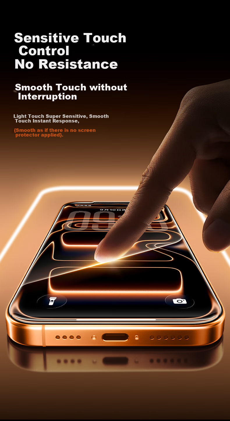 Защитное стекло PISEN для Apple iPhone 17 Pro Max, полное покрытие, антибликовое, антипесковое, защитное стекло 2 шт.