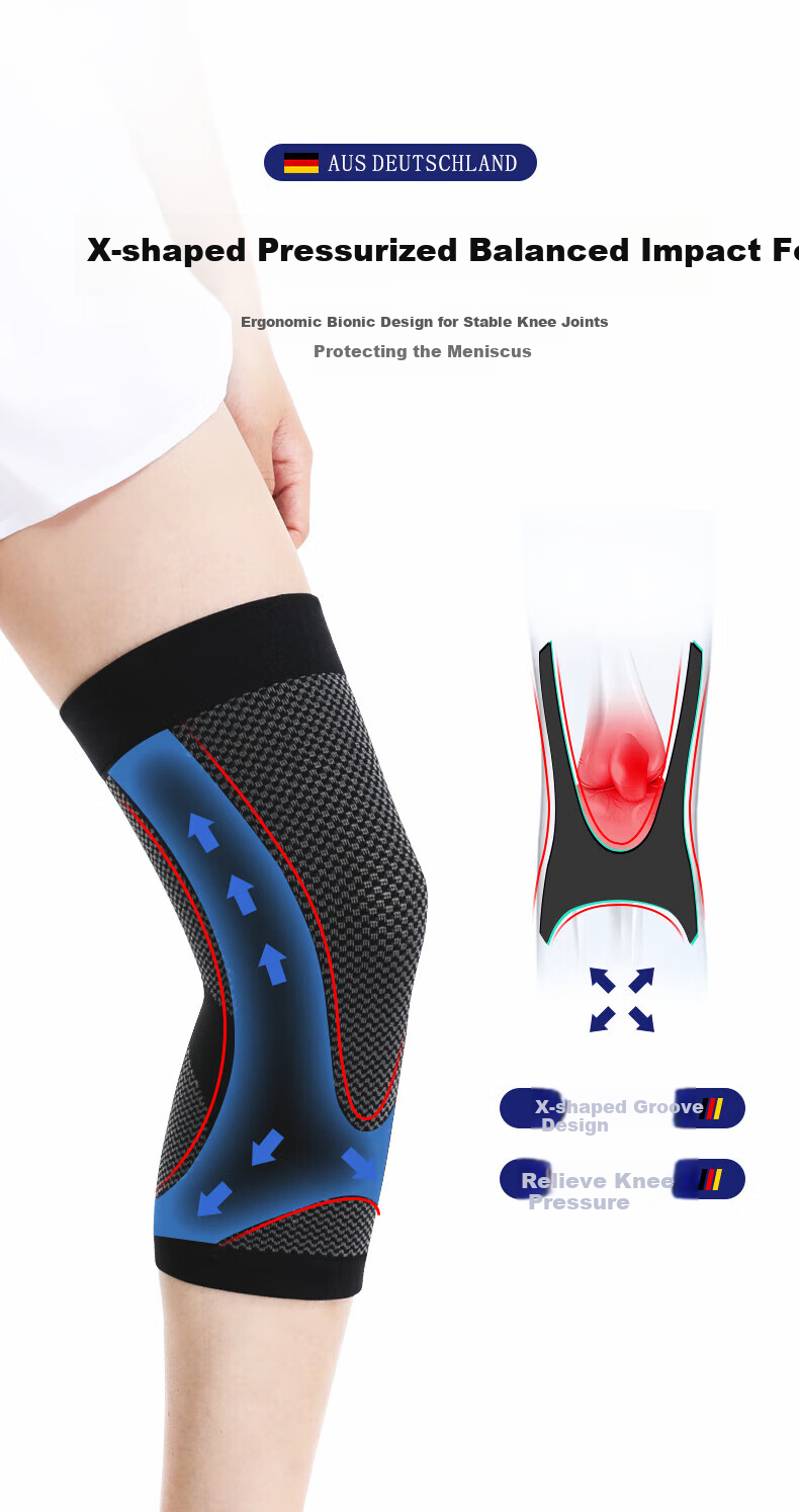 Наколенники Lizi Medical для защиты колена при артрите, холодных ногах, повреждении мениска, самонагревающиеся, легкие и дышащие для осени и зимы, подходят для помещений с кондиционером
