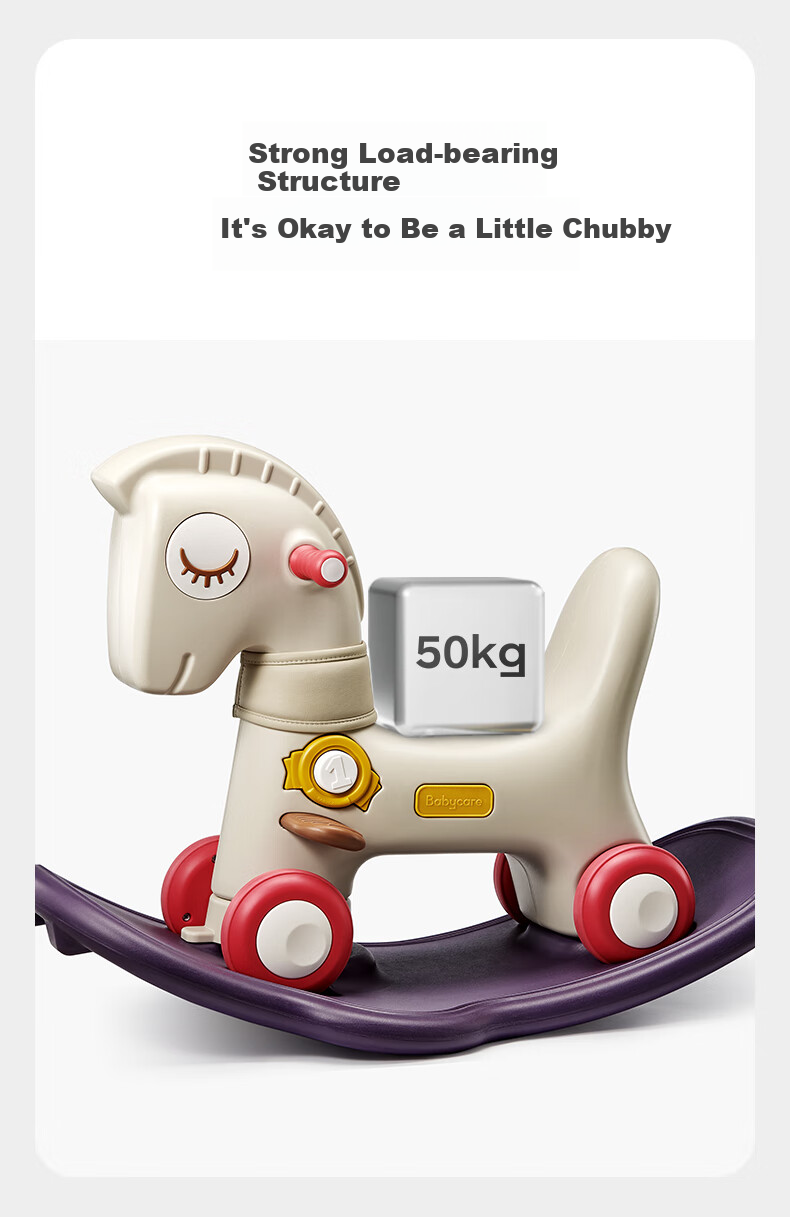 Детский музыкальный коврик Babycare "Jifeng Gray" для детей от 1 года, развивающий, музыкальный, с элементами-вкладышами, 52.4 см