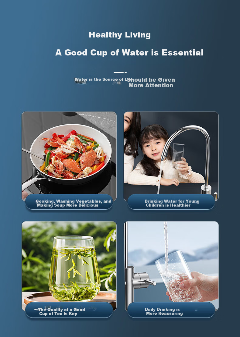 Универсальный фильтр для воды Zuanxin, совместимый с Midea S1, Hualing, Dama, MU135/M3, 75G