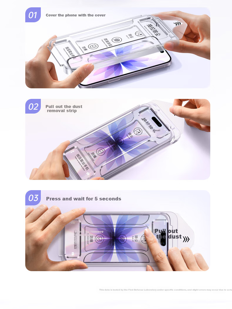 Защитное стекло DIVI AR Corning для Apple iPhone 17, ультратонкое, противоударное, антибликовое, с защитой от отпечатков пальцев, полное покрытие, 1 шт.