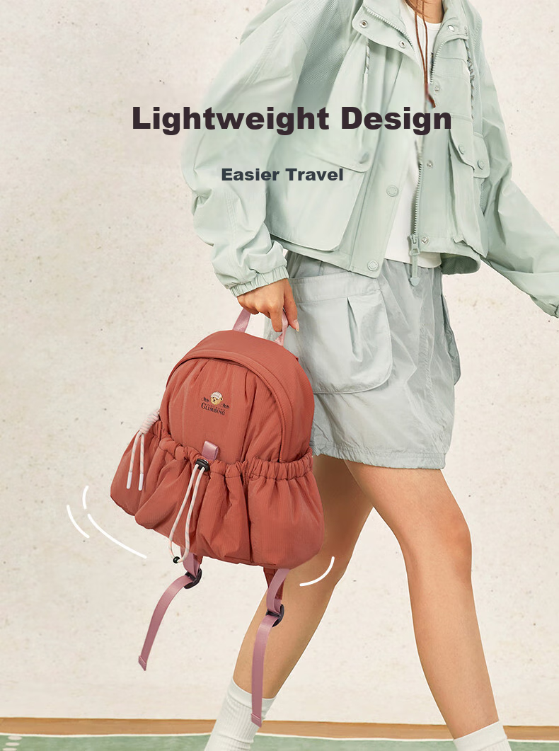 Рюкзак Teenie Weenie для женщин, легкий уличный дорожный рюкзак TW Bear Commuter Sports Mini, подарок на Новый год и День святого Валентина