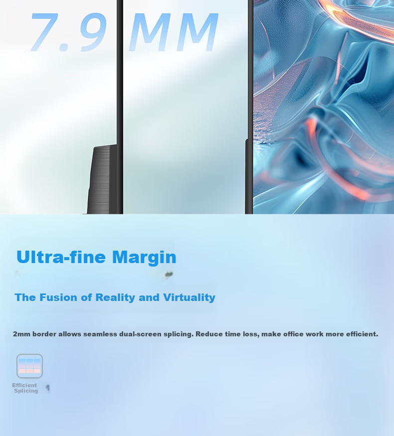 Компьютерный монитор Zhanghong 27 дюймов, 27G7F, IPS, 1920x1080, 100 Гц, 6 мс, HDMI/DP/VGA, черный