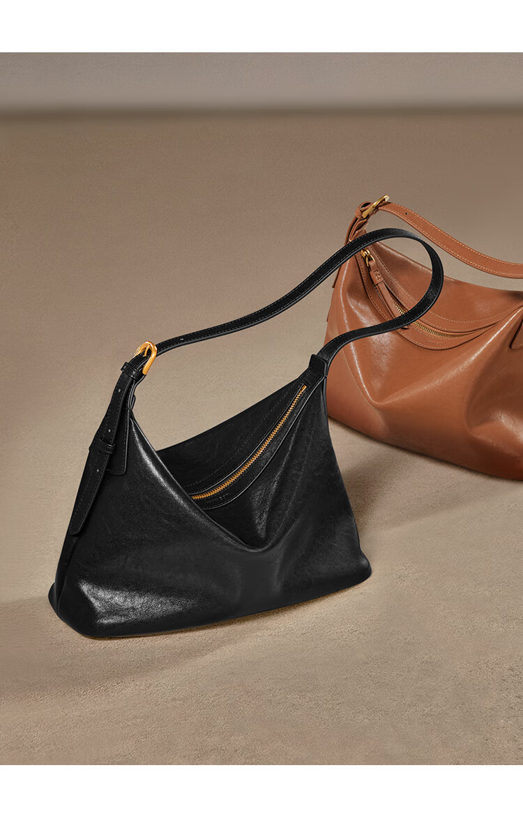 Сумка Mood Hobo из натуральной кожи, большая вместительная сумка через плечо для работы и повседневного использования, подарок на День Рождения и День Святого Валентина