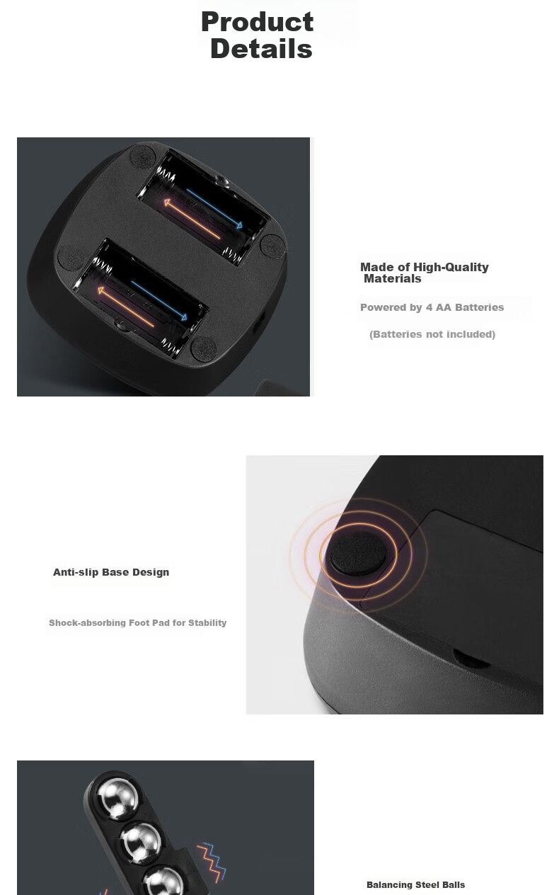Шагомер Etravel Creative Gift, автоматический подсчет шагов, черный