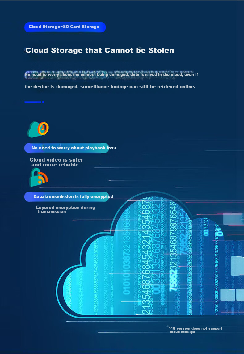 IP-камера Newmine Home AI, беспроводной мониторинг через смартфон, 360-градусное покрытие, ночное видение, панорамная купольная камера с цветным отслеживанием и двусторонней аудиосвязью, водонепроницаемая для сельского наружного использования