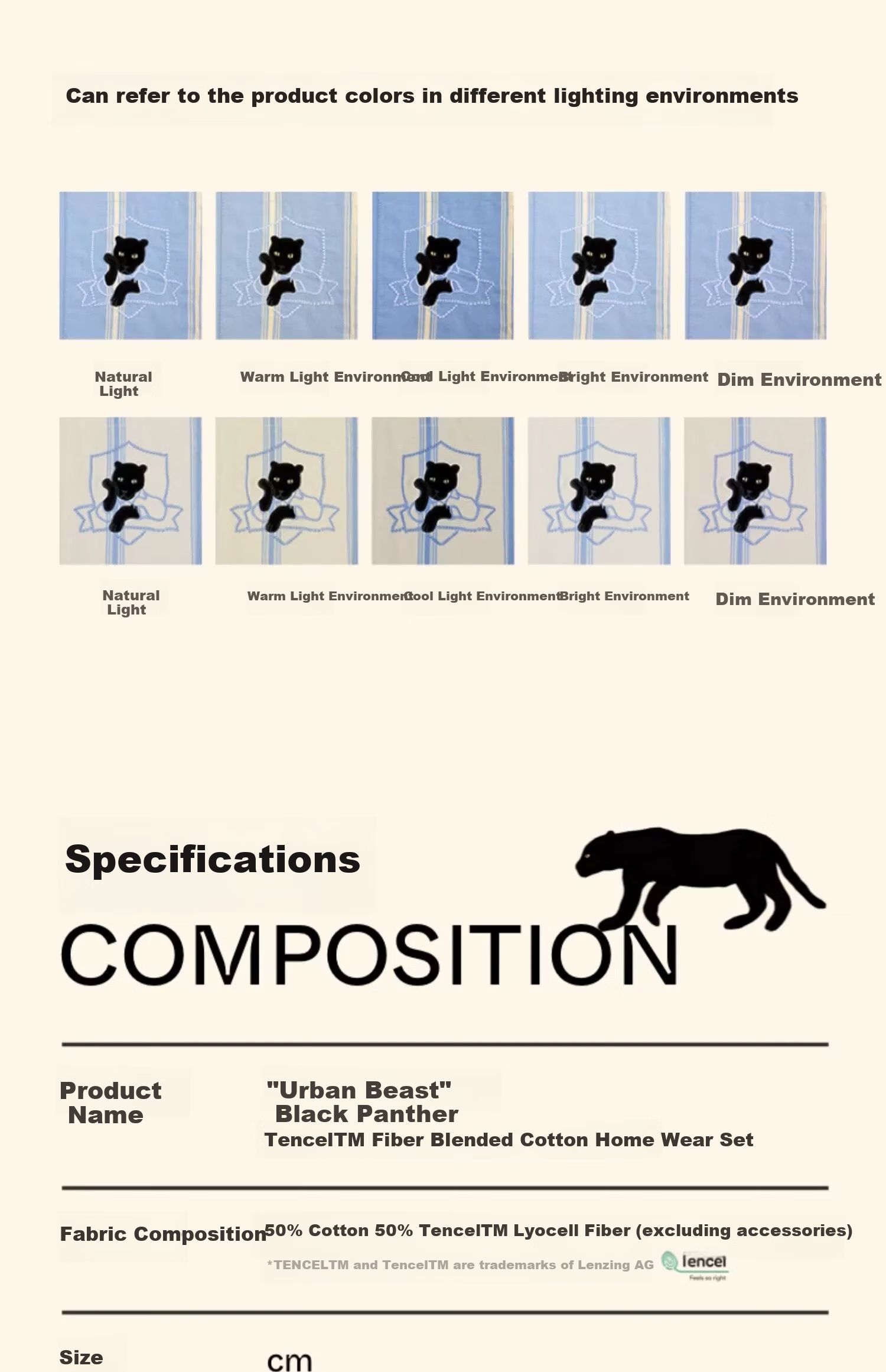 Комплект мужской пижамы tbh, черный, размер L