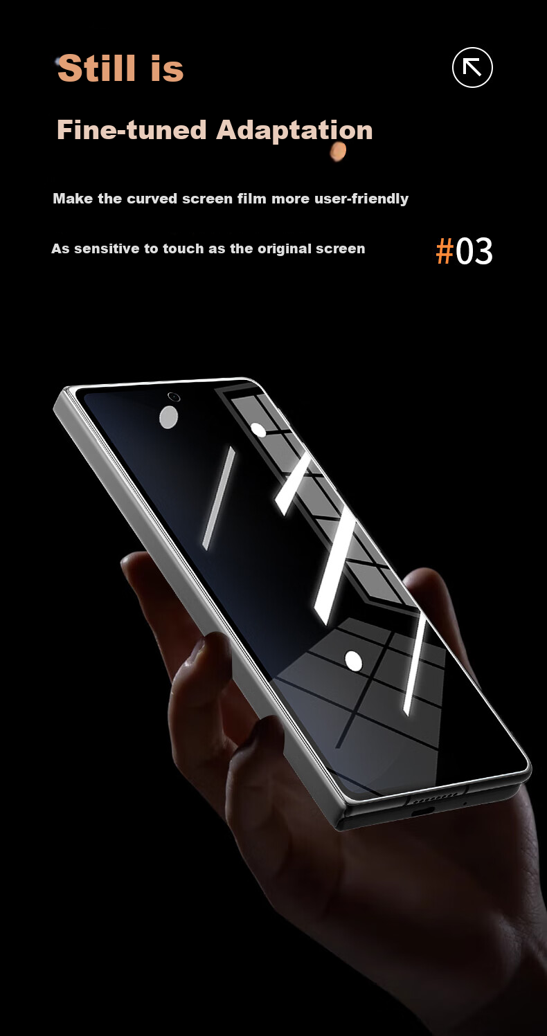 Защитная пленка Smorss для Vivo X Fold5, противоударная, с защитой приватности, антибликовая, EPU, прозрачная