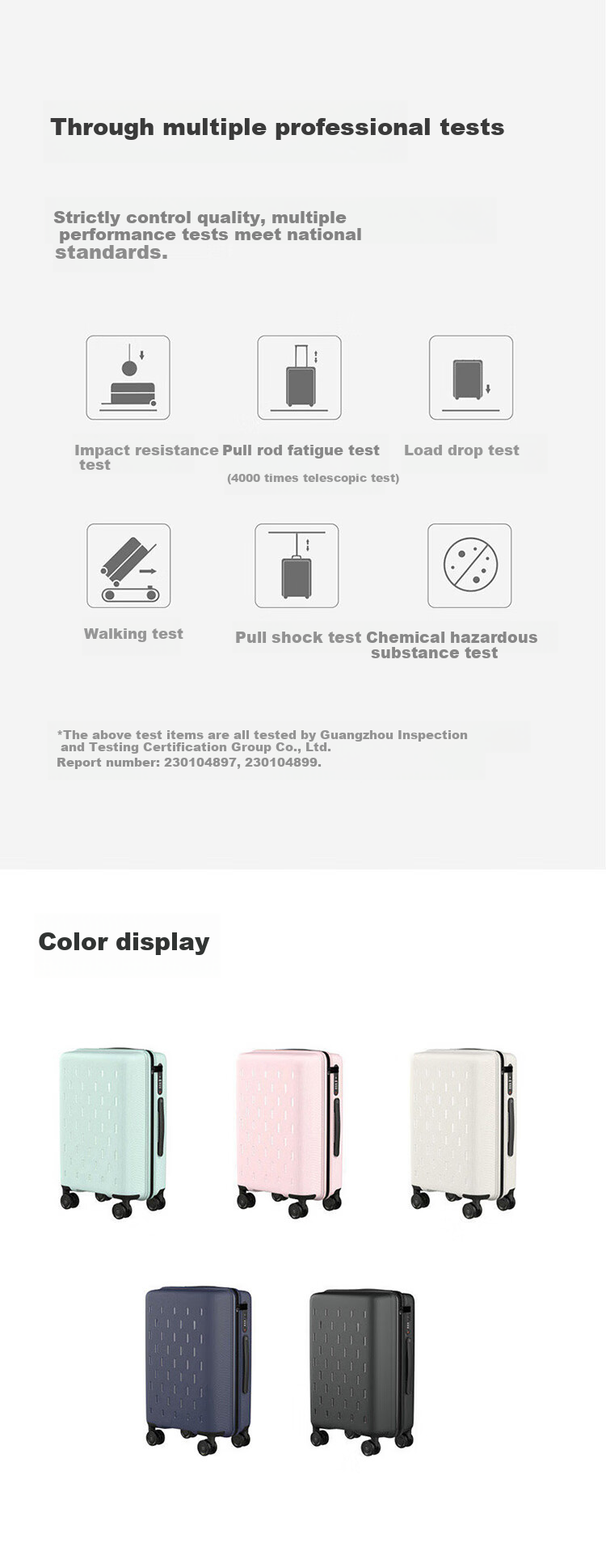 Чемодан Xiaomi Mijia