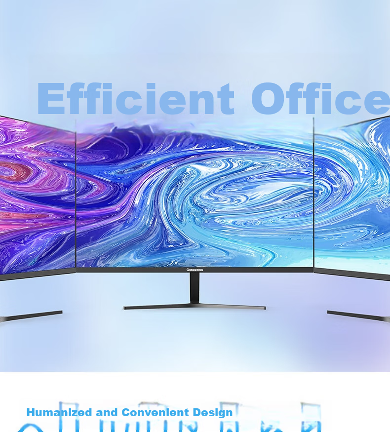 Компьютерный монитор Zhanghong 27 дюймов, 27G7F, IPS, 1920x1080, 100 Гц, 6 мс, HDMI/DP/VGA, черный
