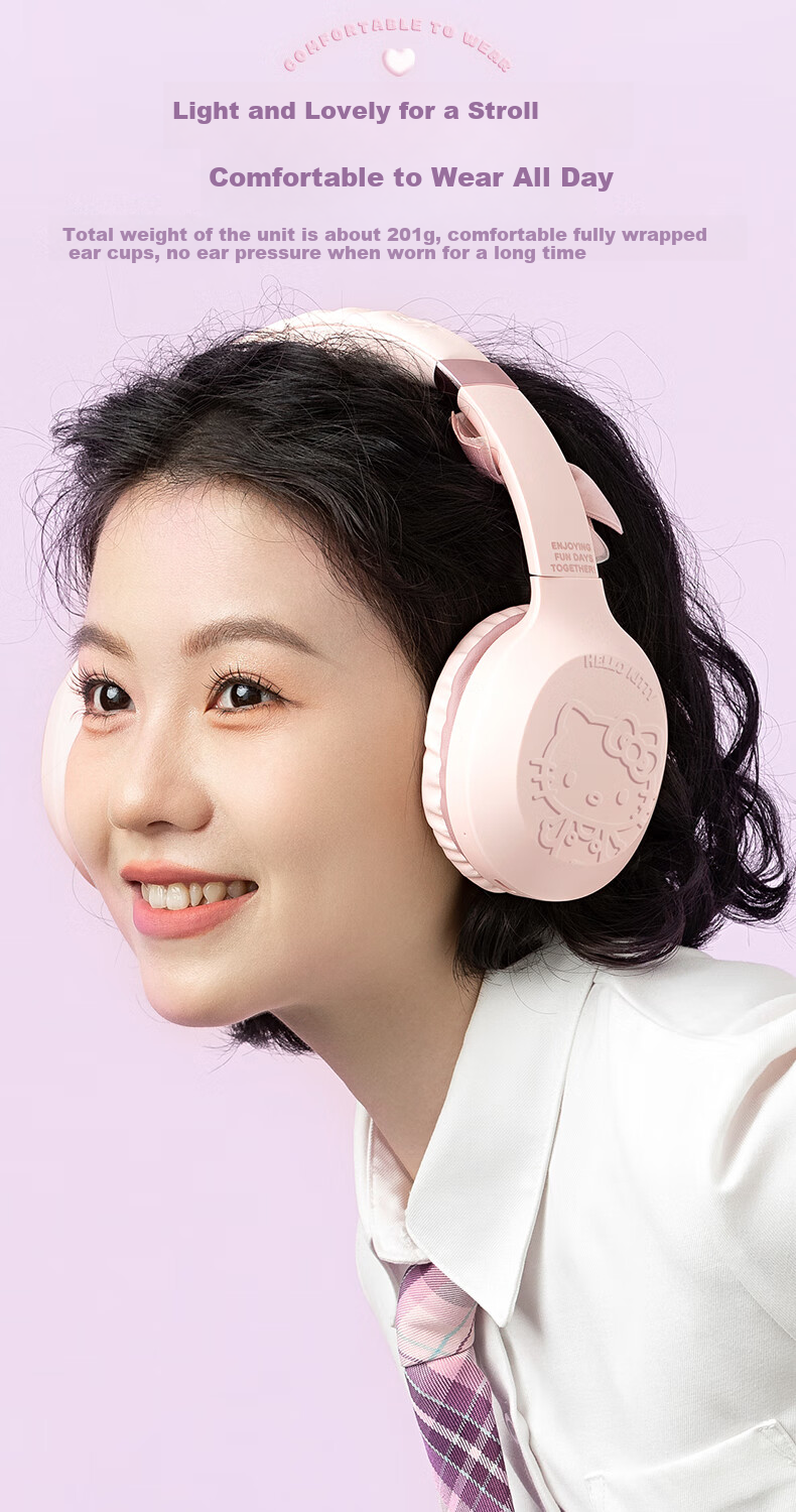 Беспроводные наушники Chenfeng Sanrio Bluetooth S05, детские, спортивные, игровые, подарок на Новый год, совместимы с Apple, Huawei, Xiaomi