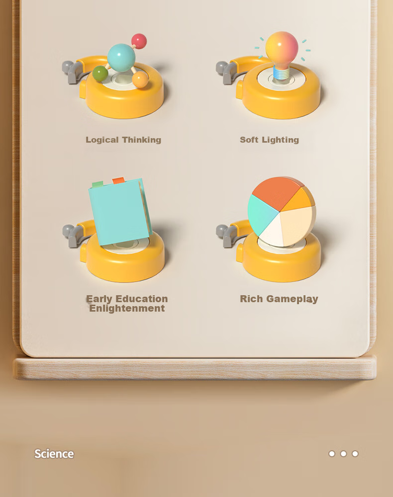 Развивающая игрушка GOODWAY Busy Board, интерактивная, для раннего развития, многоцветная