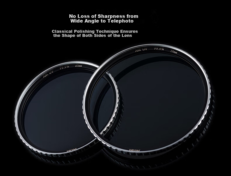 NiSi AIR UV 46mm - УФ-фильтр для объектива, 99.9% светопропускание, многослойное покрытие, защитный фильтр для DSLR и беззеркальных камер Canon, Nikon, Sony