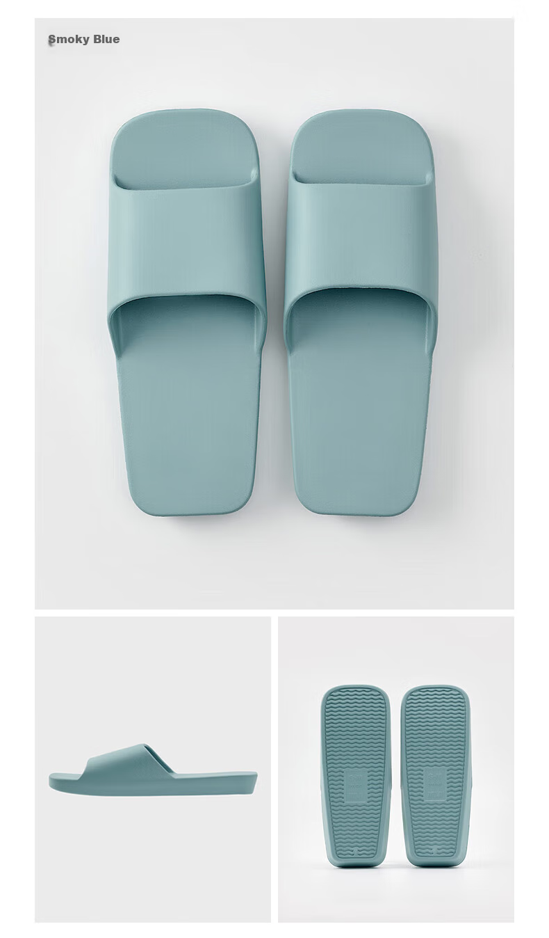Тапочки для ванной MUJI унисекс, домашние, из ЭВА, размер 39 (245 мм), белые