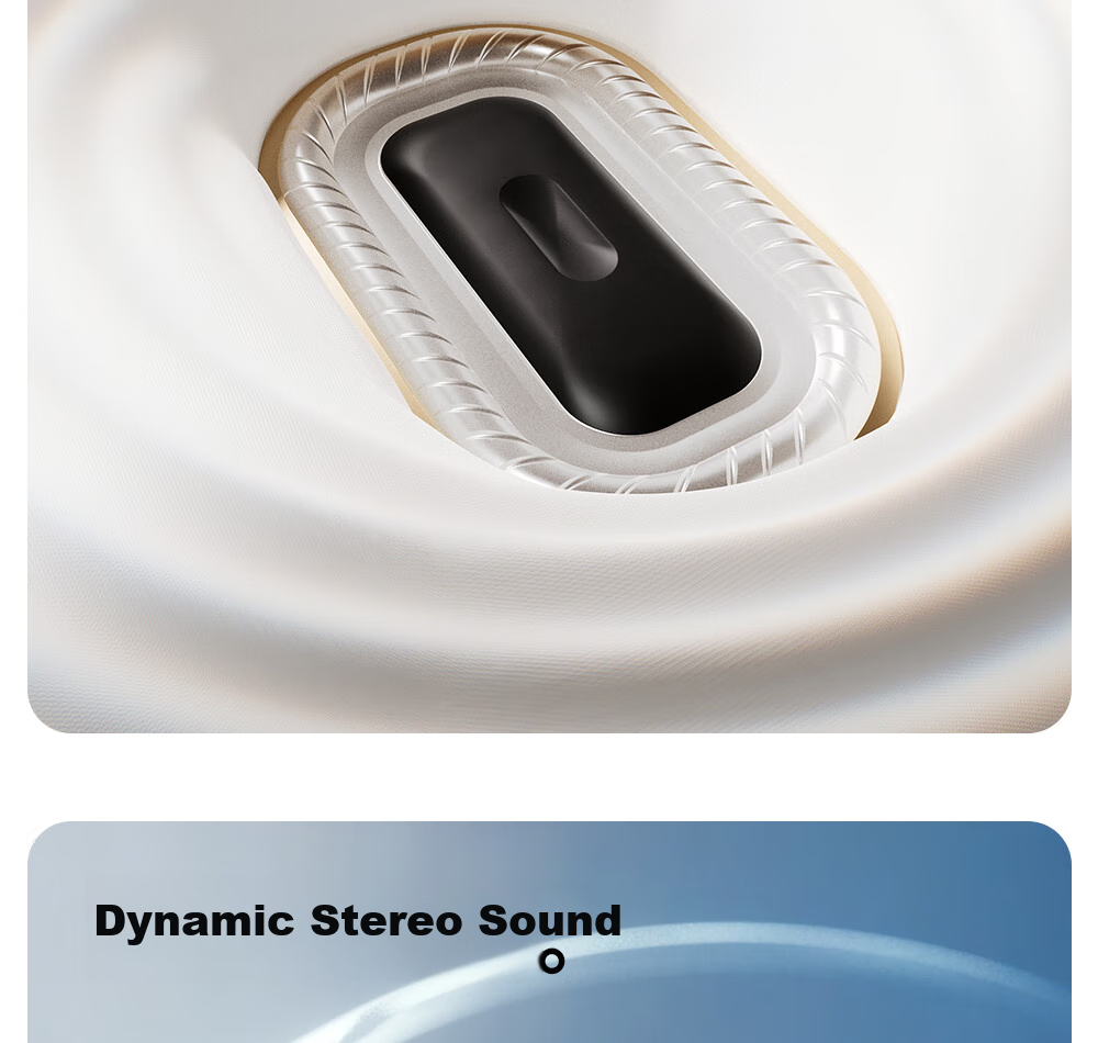 Беспроводные наушники Manbuzhehua Zai Evo Open Bluetooth, с открытым дизайном, длительным временем автономной работы, комфортной посадкой, пространственным звуком, цвет "Туманный розовый", совместимы с Apple, Huawei, Xiaomi