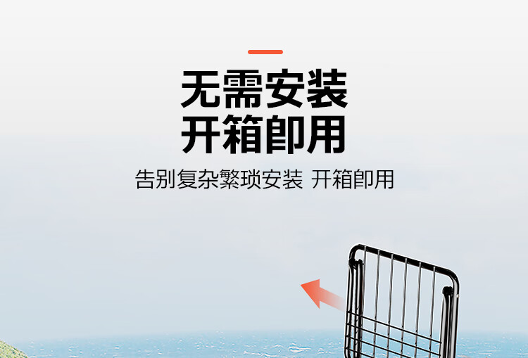 Сушилка для одежды Yicainianhua, складная, напольная, многофункциональная, для детских вещей, полотенец, прищепок, 1.2 метра
