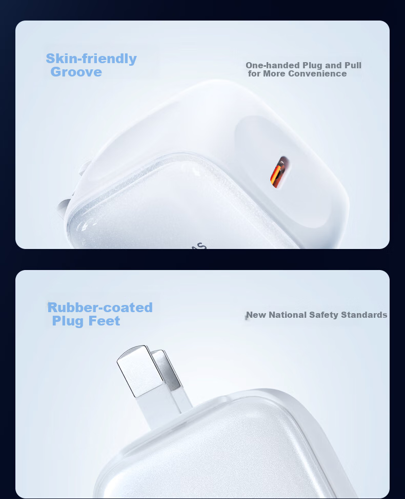 Зарядное устройство TORRAS IceCube CQ23, 45 Вт, для Apple iPhone 17, 16, 15 Pro Max, быстрая зарядка, оранжевое