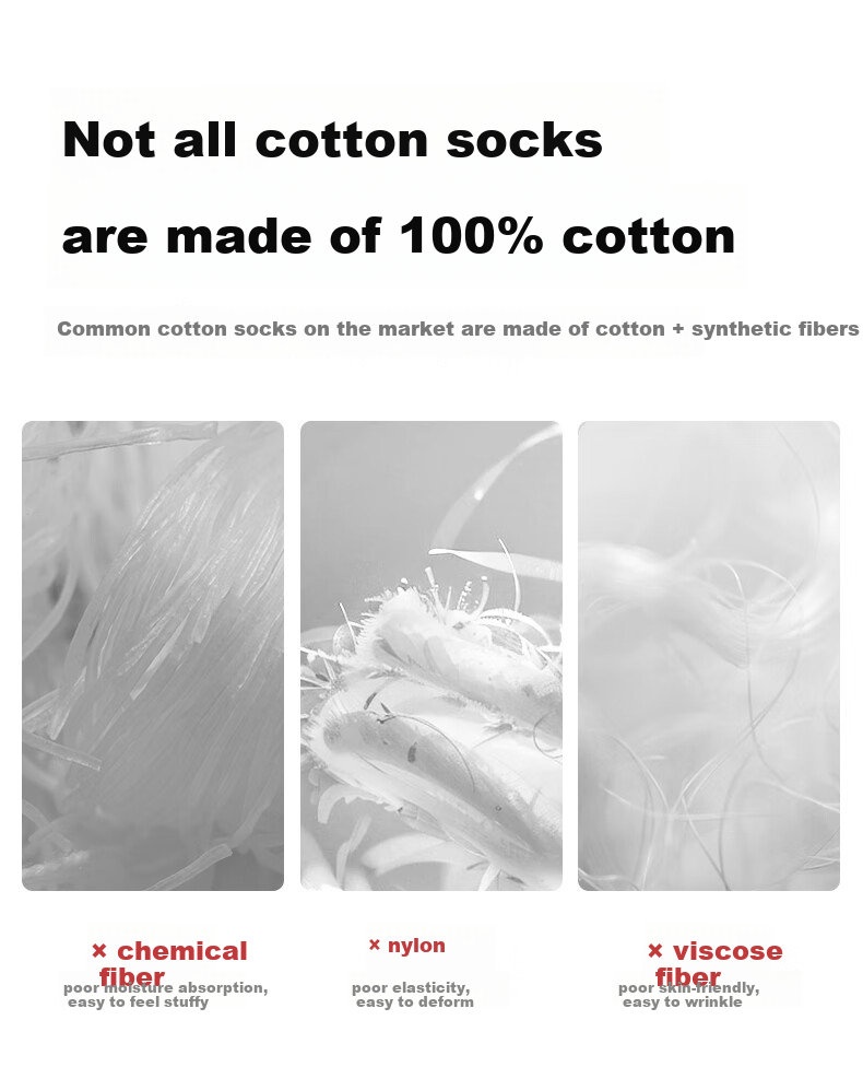 Носки PurCotton мужские, 5 пар, антибактериальные, из 100% хлопка, нескользящие, без запаха, летние короткие и средней длины
