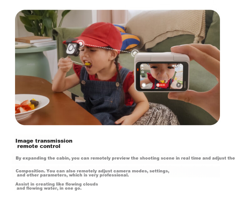 Экшн-камера Insta360 GO Ultra, 4K, водонепроницаемая, компактная, для спорта и путешествий, Agile White