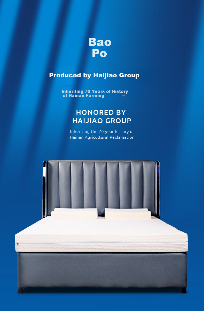 Наматрасник Baopo Latex Mattress, натуральный каучук, импорт из Таиланда, 0.9 метра, односпальная кровать для студенческого общежития, двухъярусные кровати