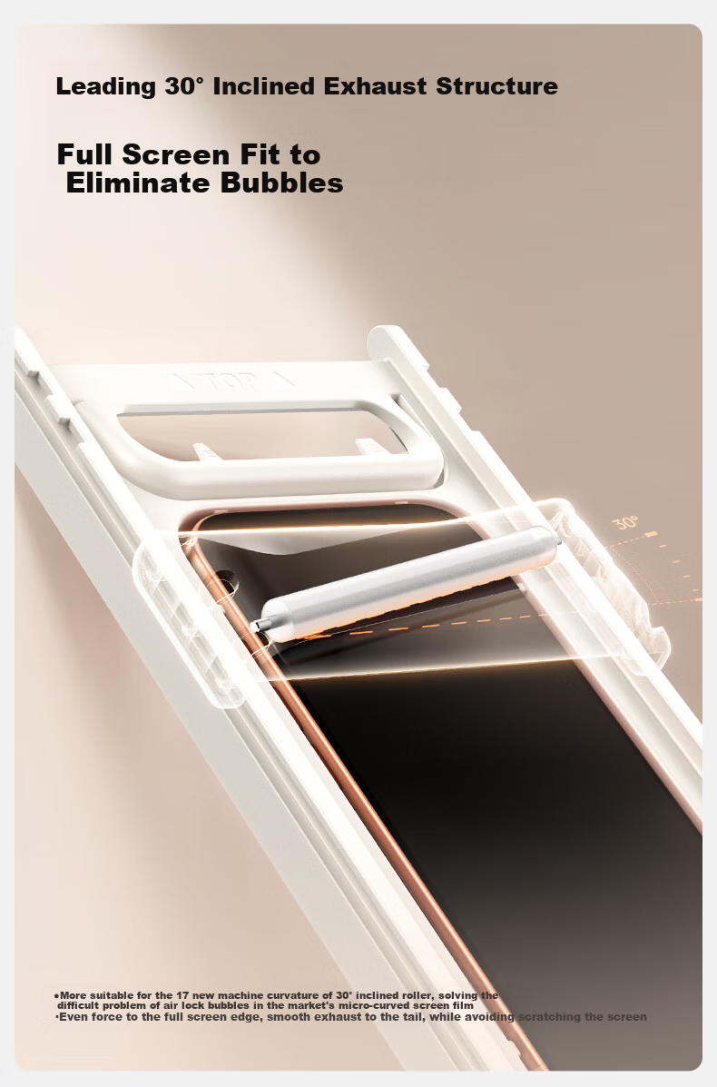 Защитное стекло Shanmo для Apple iPhone 17 Pro Max, 3D горячее изгибание, AR антибликовое, магнитное напыление, пыленепроницаемая пленка высокой четкости