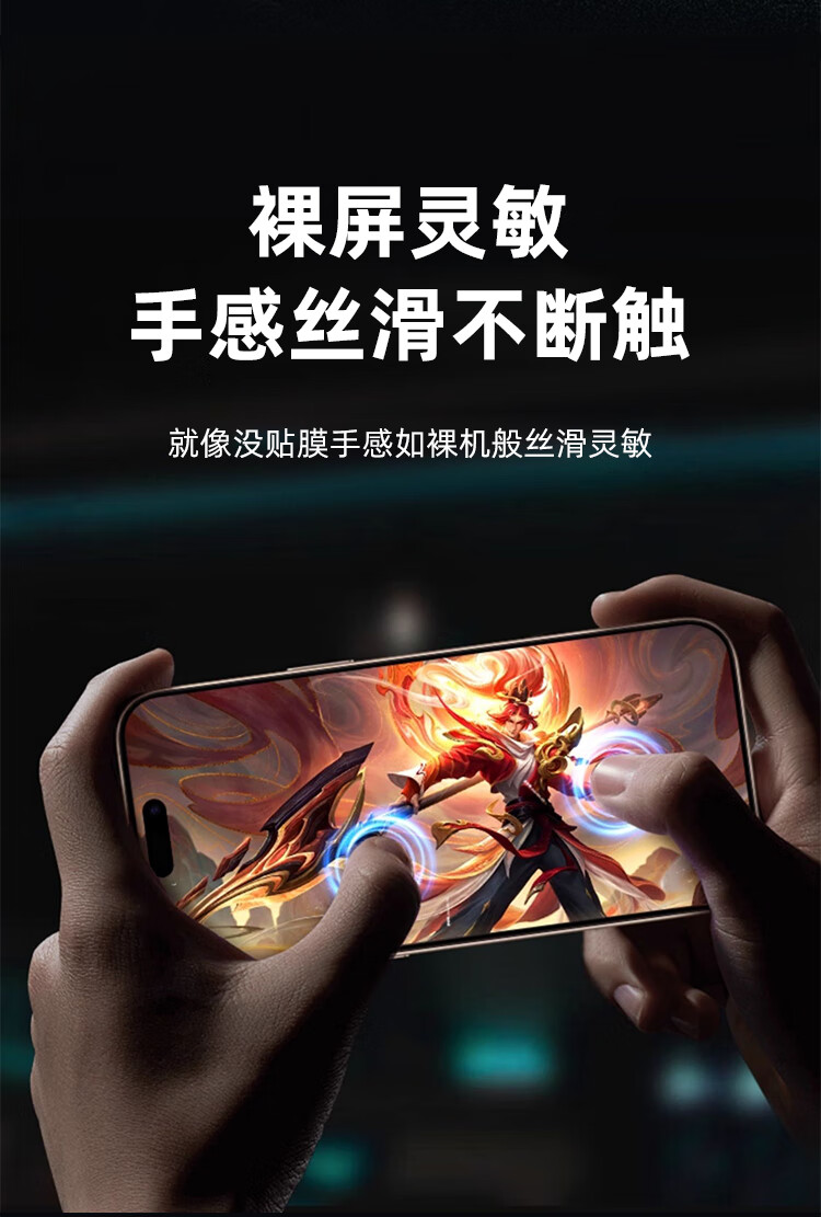 Защитное стекло для экрана Smorss для iPhone 17/17 Pro, 2 шт., с защитой от синего света, противоударное, ультратонкое, полное покрытие