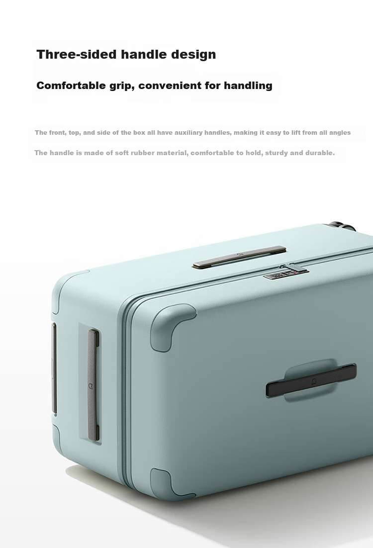 Чемодан Xiaomi Mijia Luggage, 26-дюймовый, PC, большой вместимости, с универсальными колесами, кодовым замком, угольно-черный